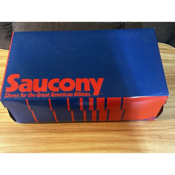 Saucony Men Jazz Original Running Shoes Fabric Nos 5000 W/Box - Picture 2 of 5